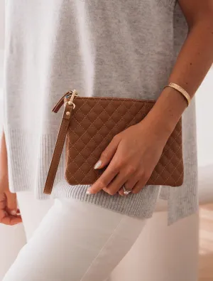 Melissa Quilted Clutch