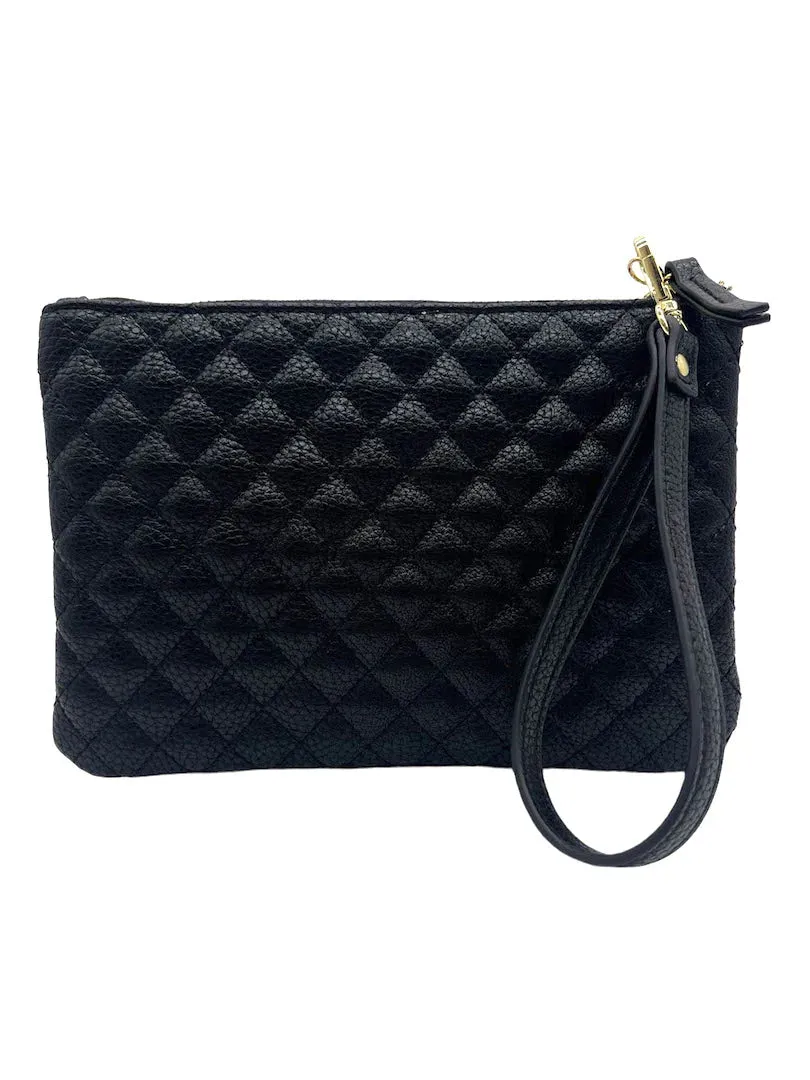 Melissa Quilted Clutch