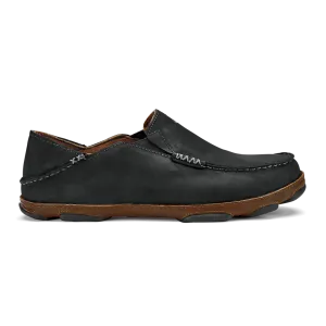 MEN'S OLUKAI MOLOA | BLACK / TOFFEE