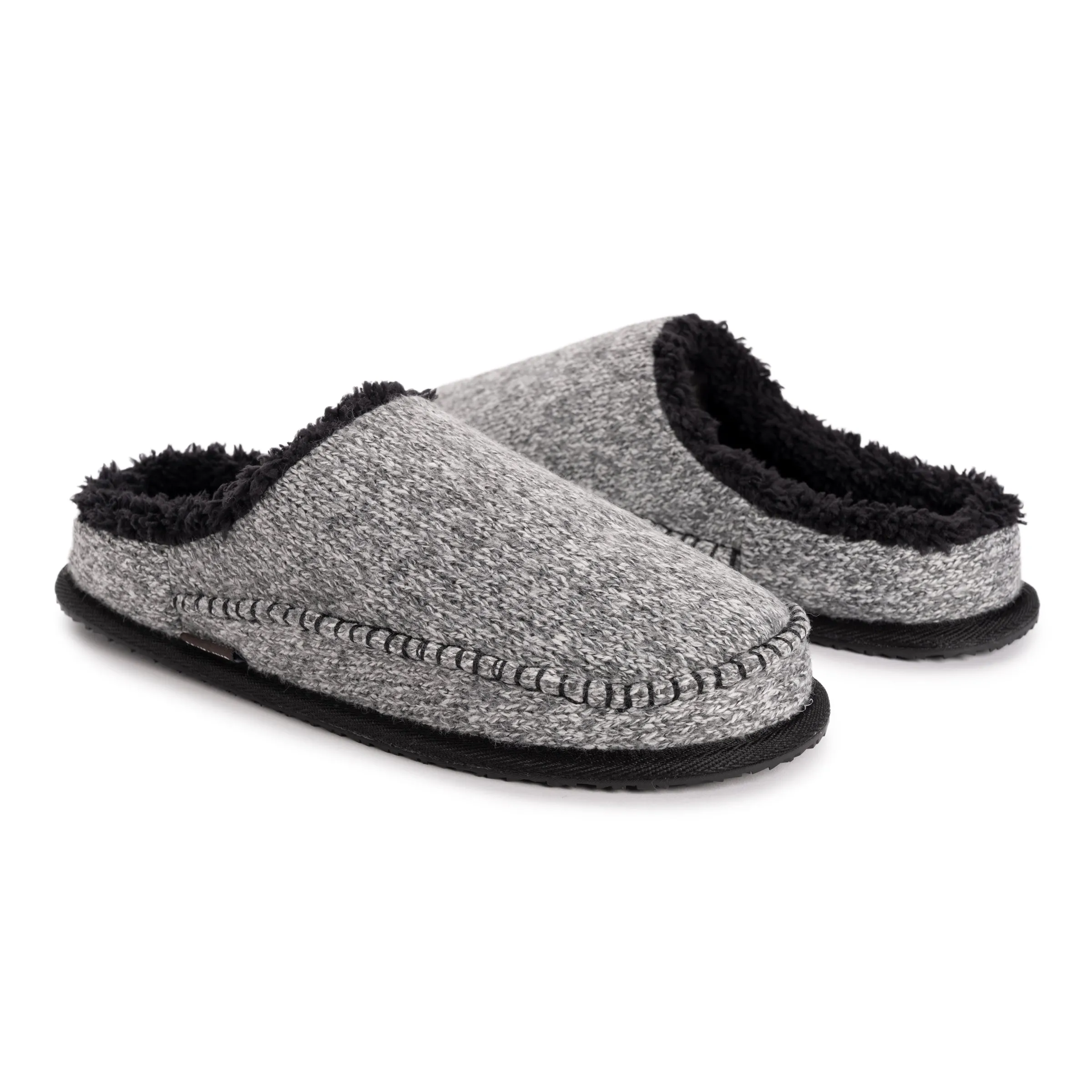 Men's Pieced Scuff Slippers