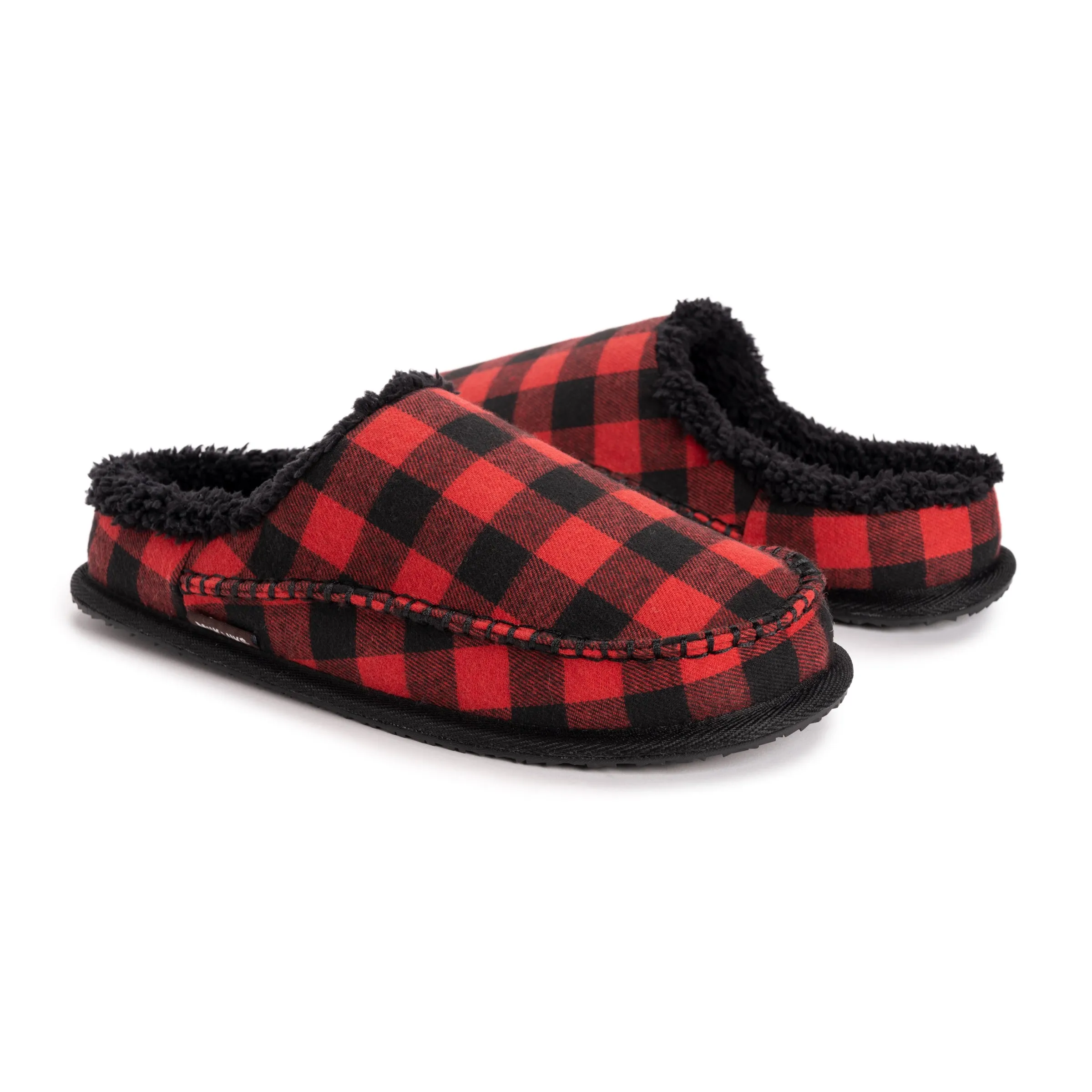Men's Pieced Scuff Slippers