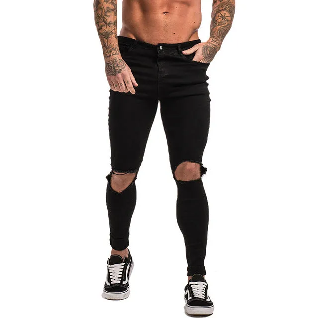 Men's Skinny Ripped Jeans