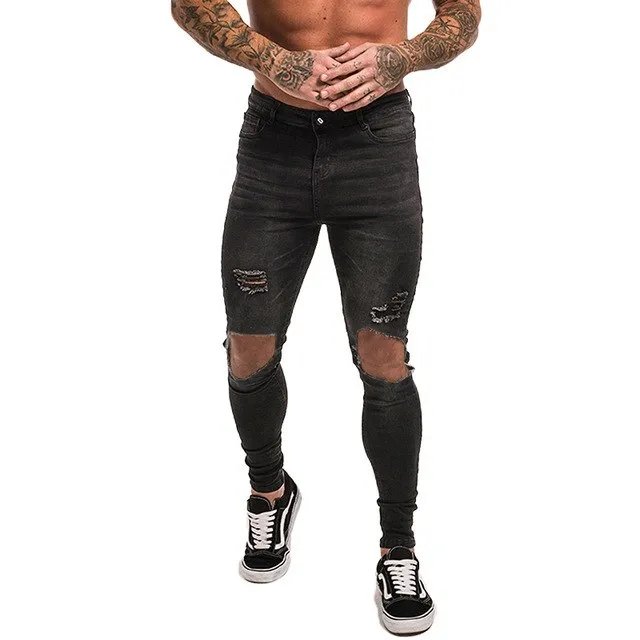 Men's Skinny Ripped Jeans