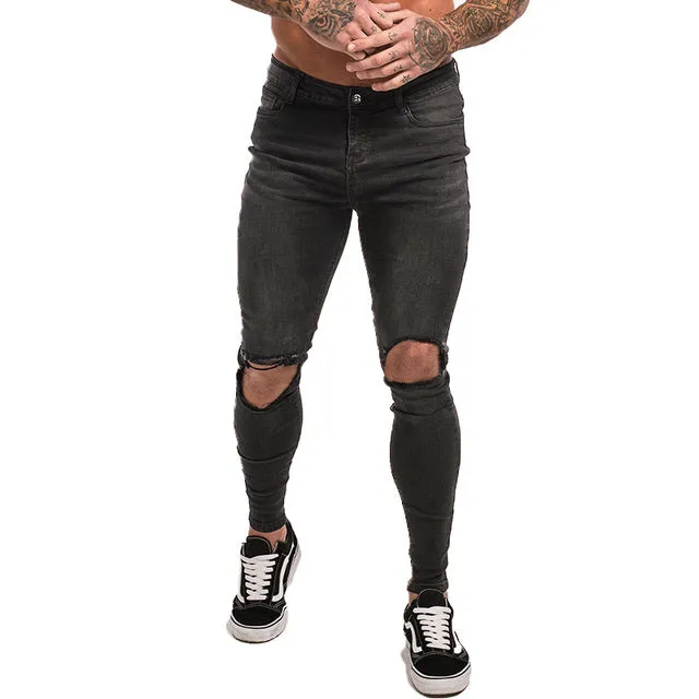 Men's Skinny Ripped Jeans