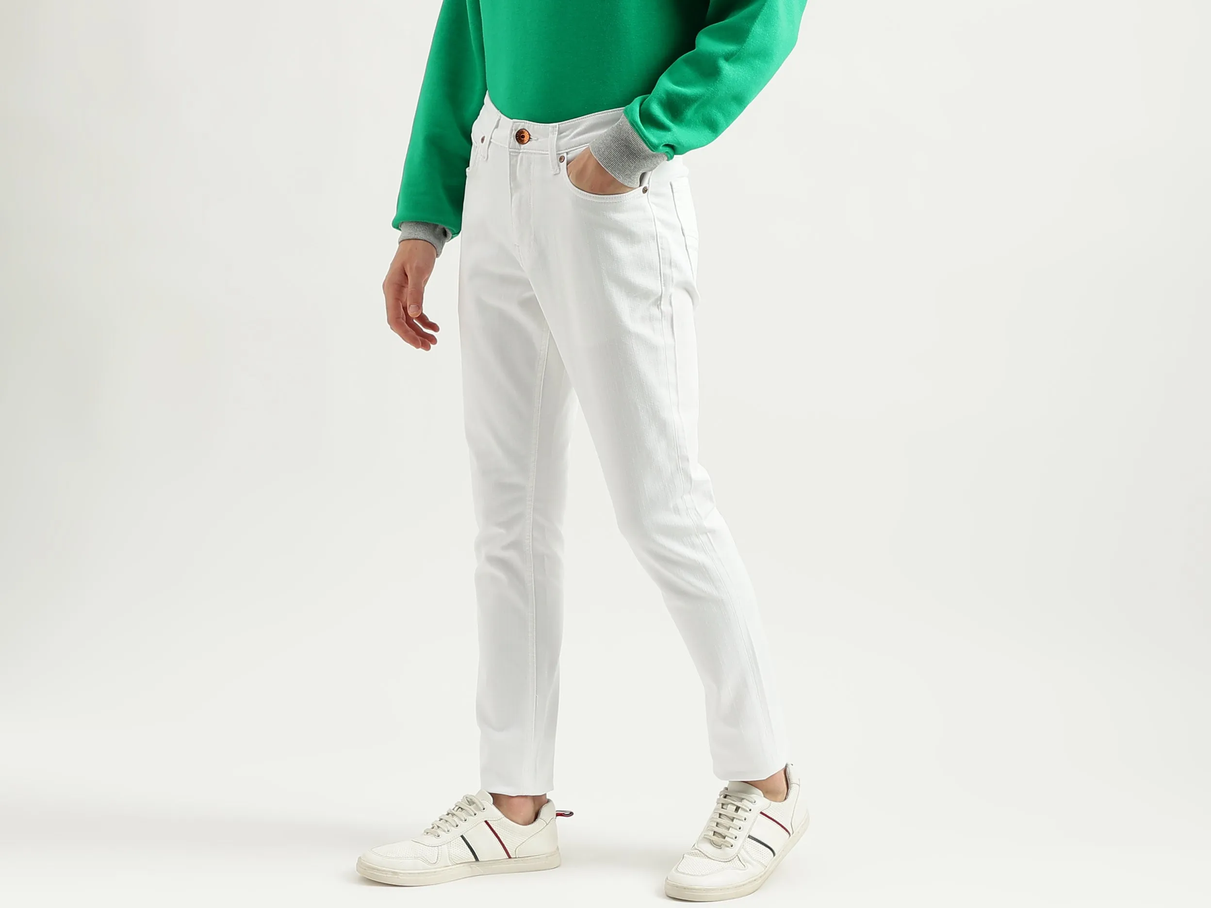 Men's Solid Skinny Fit Jeans