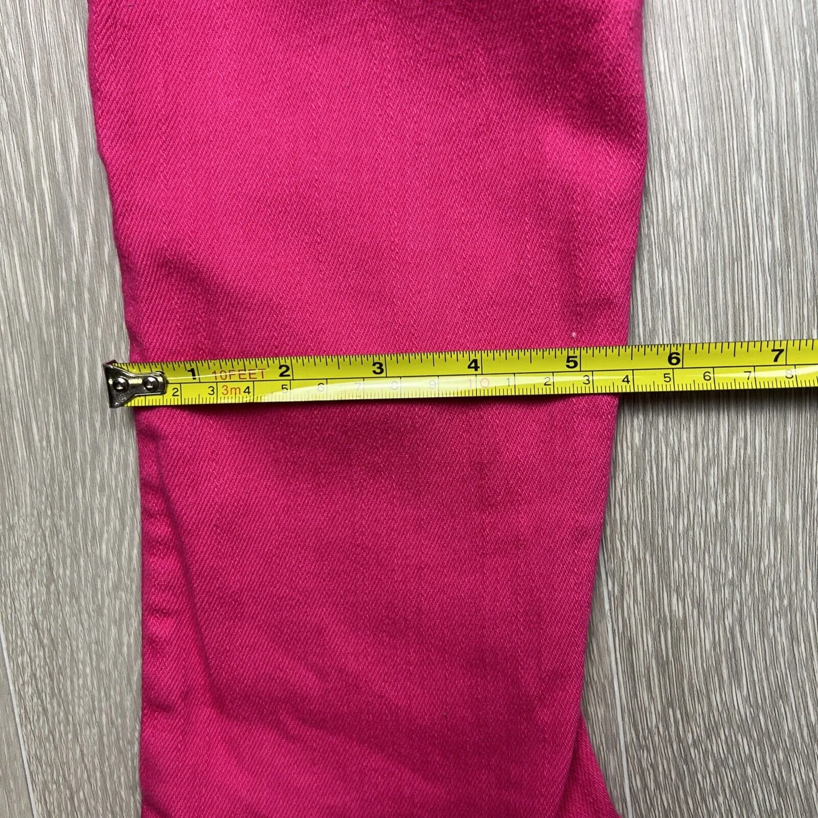 MET Womens Bright Pink Skinny Jeans size 27