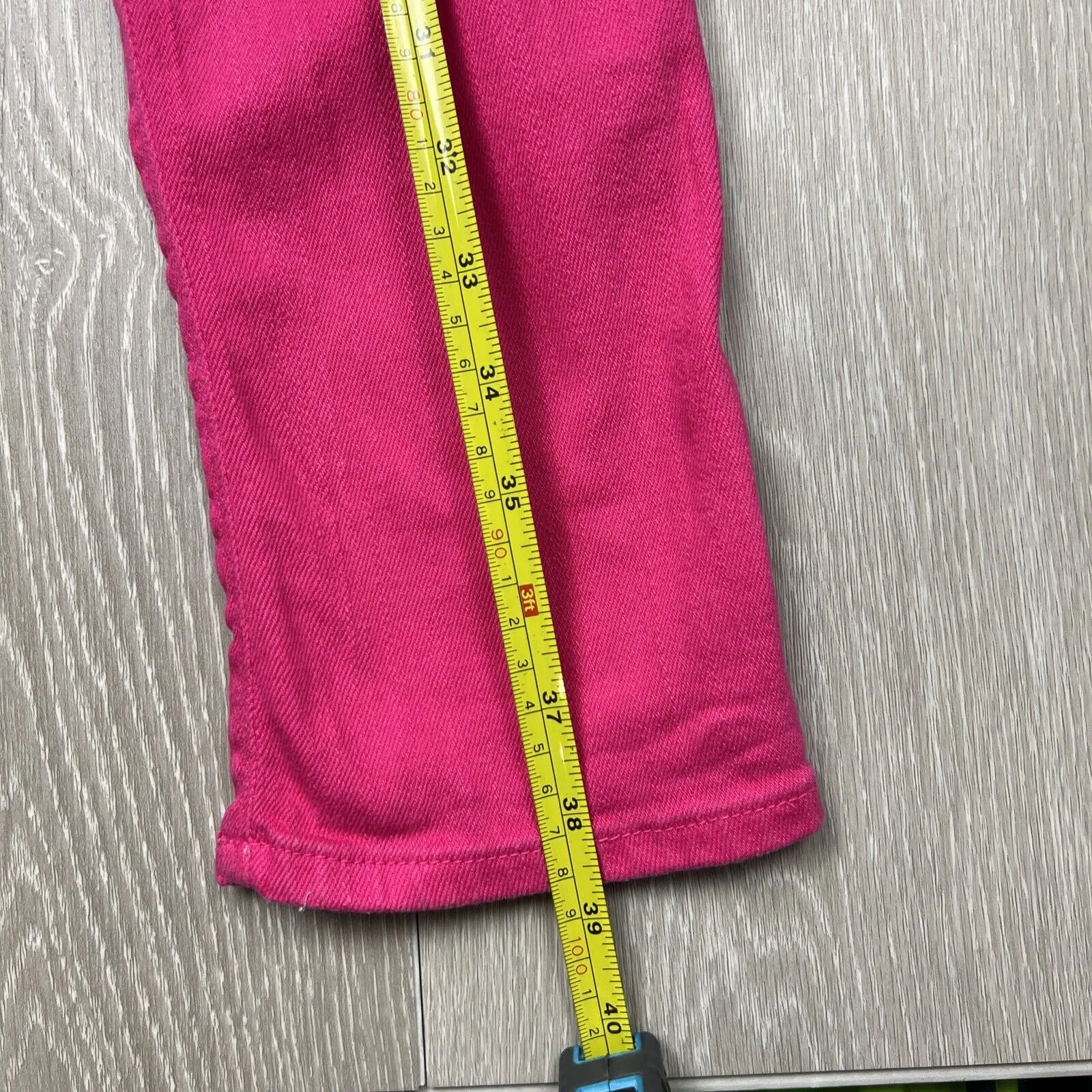 MET Womens Bright Pink Skinny Jeans size 27