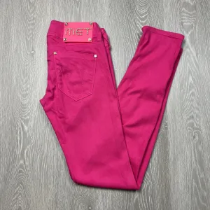MET Womens Bright Pink Skinny Jeans size 27