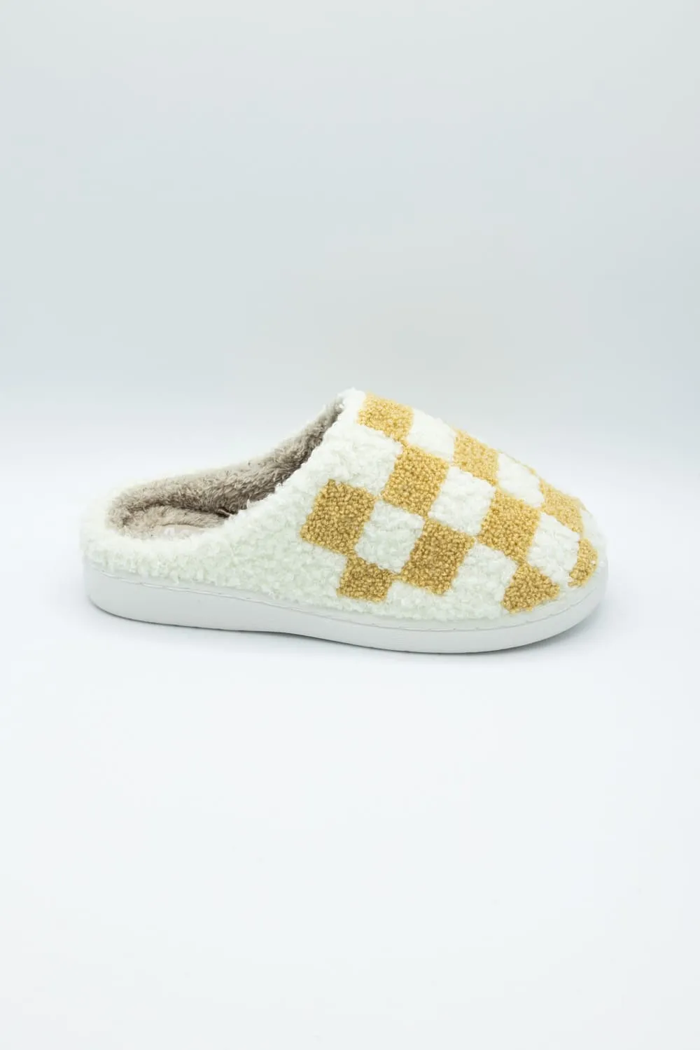MIA Checker Slippers for Women in Oatmeal | GS1412401-OCC