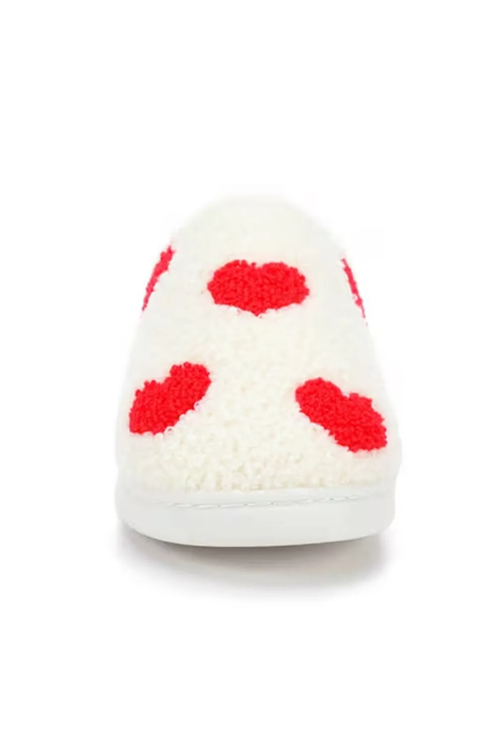 MIA Cozi Red Heart Slippers for Women in Red/White | GS1412401-REDHEART