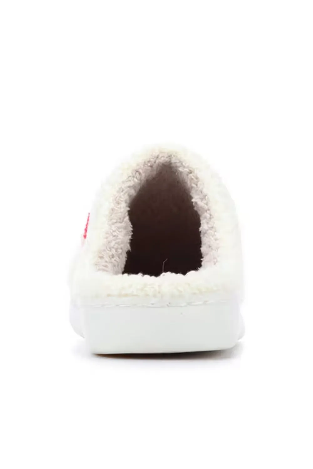 MIA Cozi Red Heart Slippers for Women in Red/White | GS1412401-REDHEART