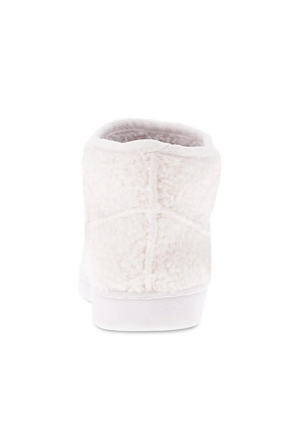 MIA Smiley Face Slipper Booties for Women in Pink | GS1412404-PINK