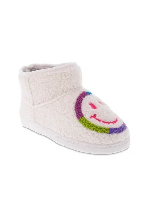 MIA Smiley Face Slipper Booties for Women in Rainbow | GS1412404-MULTI