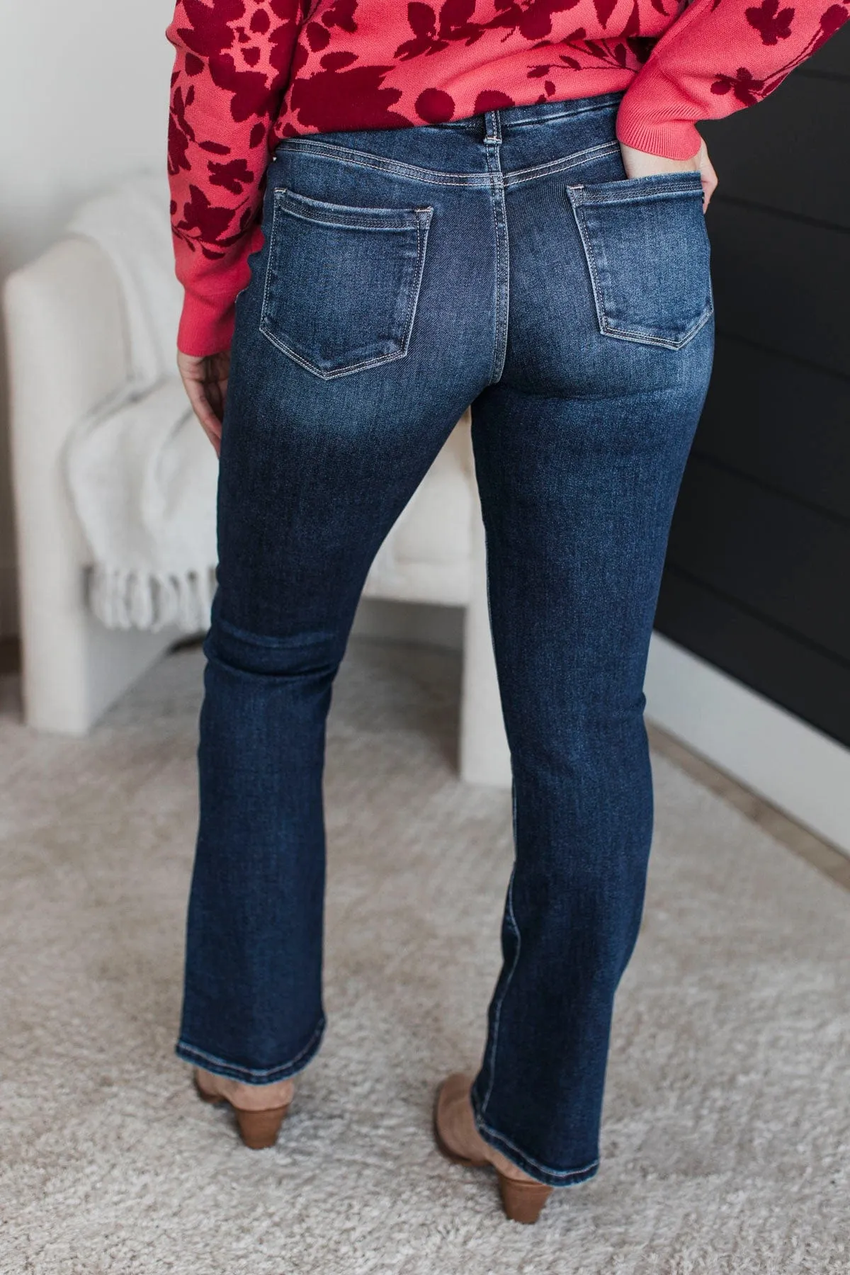 Mica Denim Bootcut Jeans- Olympia Wash