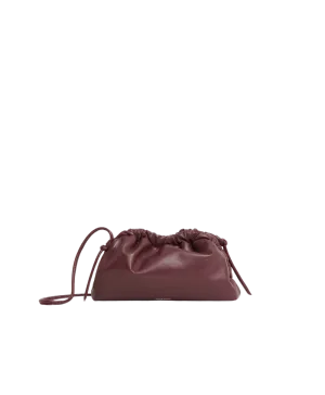 Mini Cloud Clutch in Pomegranate