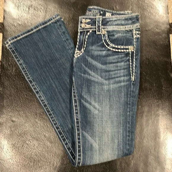 Miss Me Bootcut Jeans JE5124BL Size 28