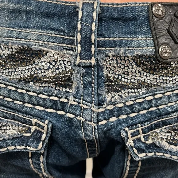 Miss Me Bootcut Jeans JE5124BL Size 28