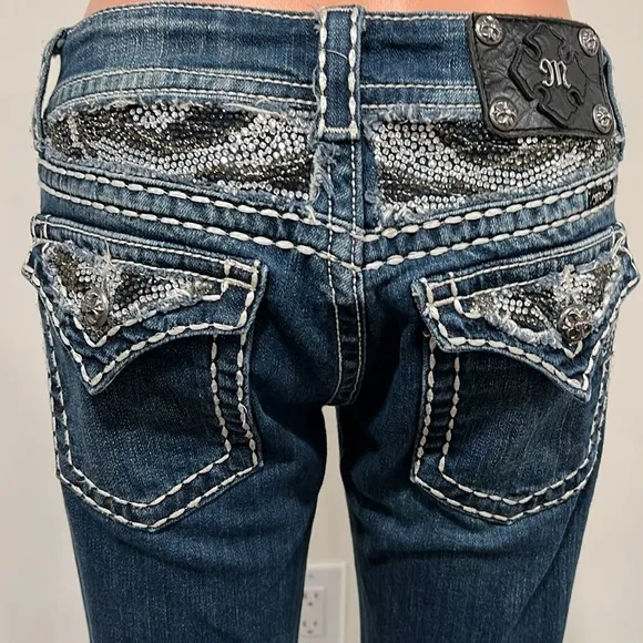Miss Me Bootcut Jeans JE5124BL Size 28