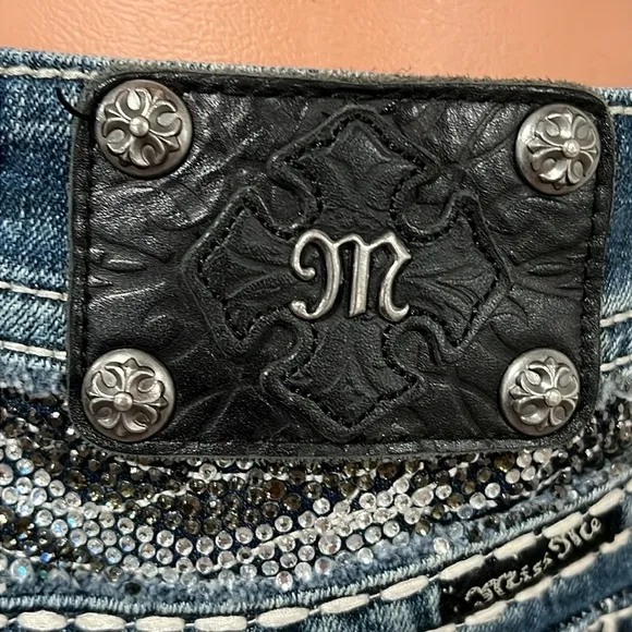 Miss Me Bootcut Jeans JE5124BL Size 28
