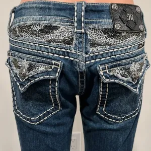 Miss Me Bootcut Jeans JE5124BL Size 28
