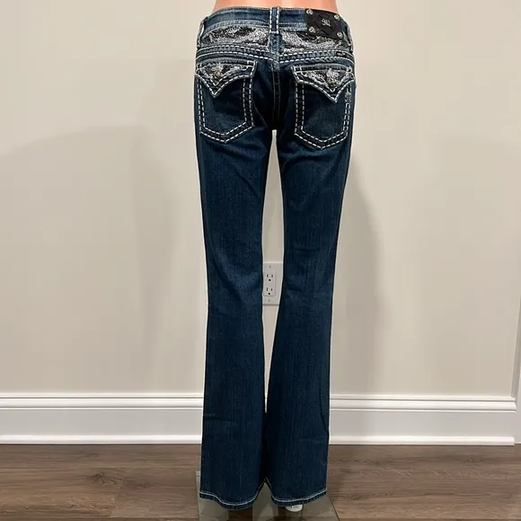 Miss Me Bootcut Jeans JE5124BL Size 28