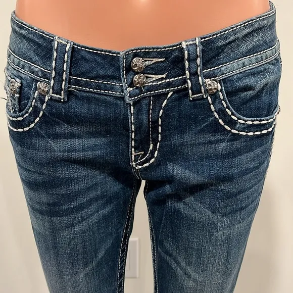 Miss Me Bootcut Jeans JE5124BL Size 28