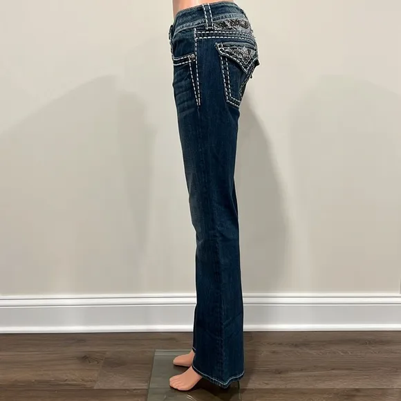Miss Me Bootcut Jeans JE5124BL Size 28