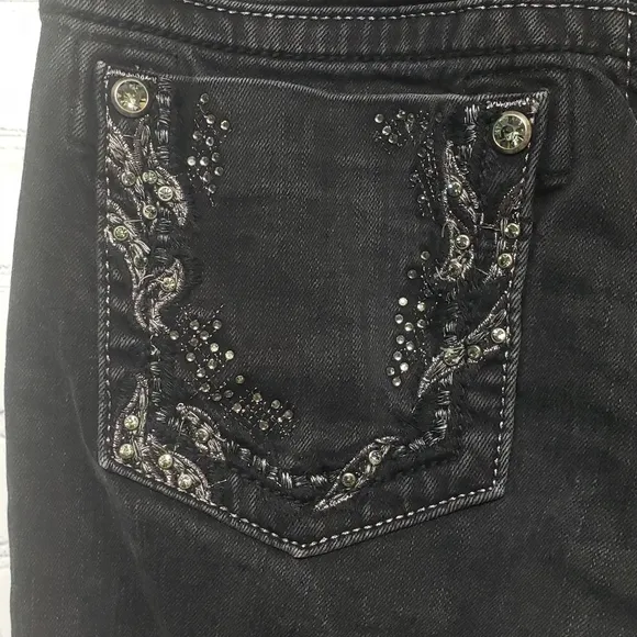 Miss Me Sz 28 JP562952 Skinny Black