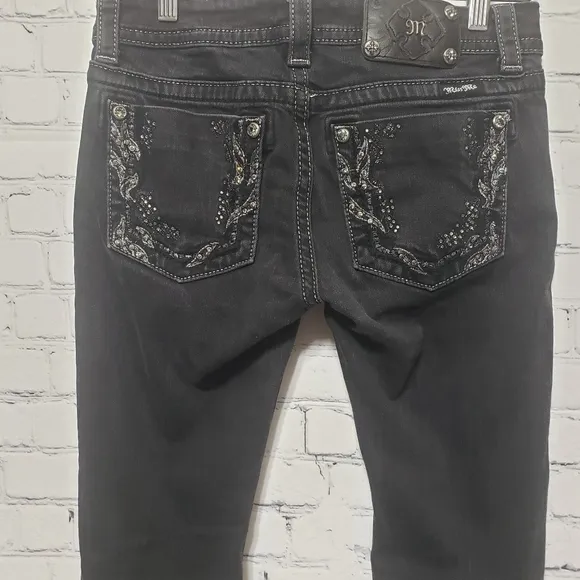 Miss Me Sz 28 JP562952 Skinny Black