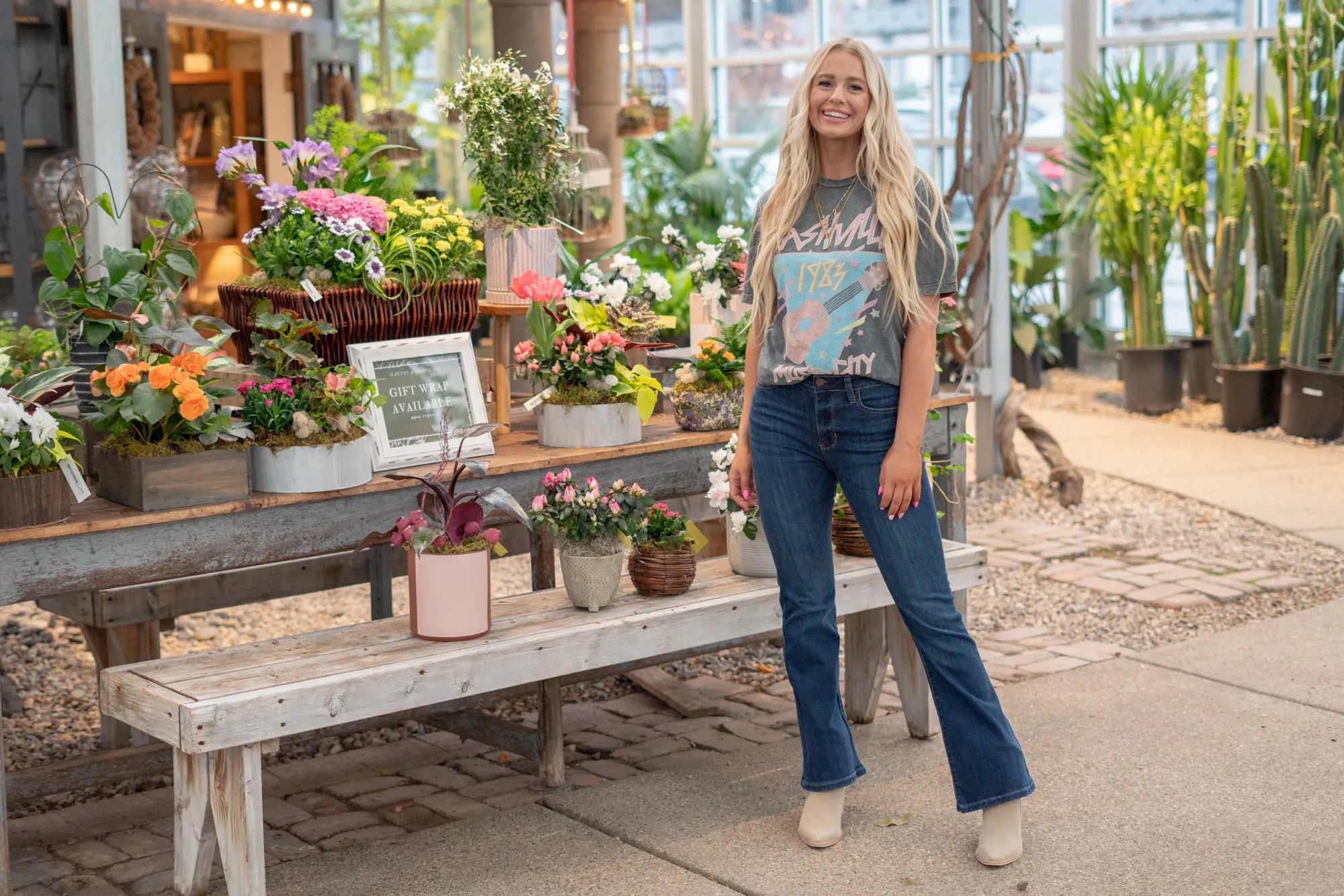Monroe High Rise Petite Flare Jeans