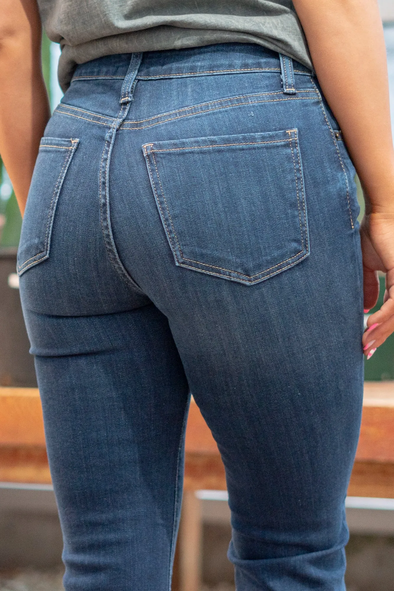 Monroe High Rise Petite Flare Jeans