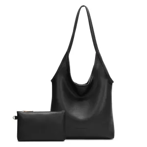 Montana West Slouchy Hobo Bags for Women Soft Designer Shoulder Purses Ladies Top Handle Handbag.