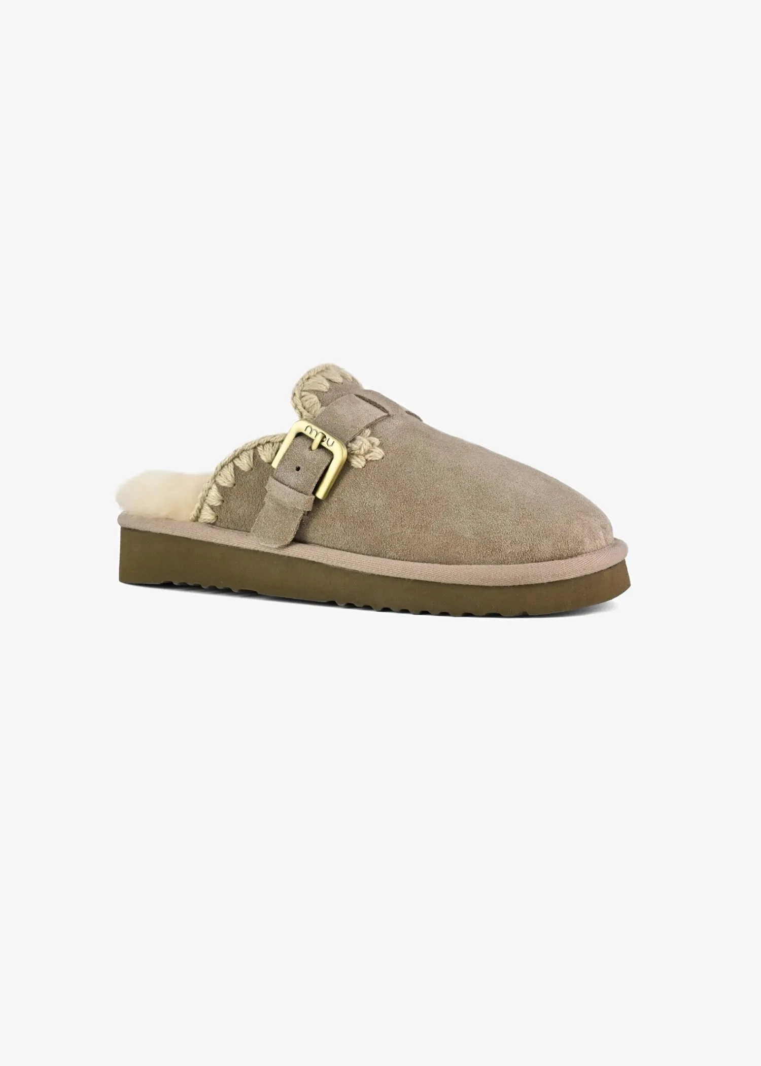 Mou Suede Clog