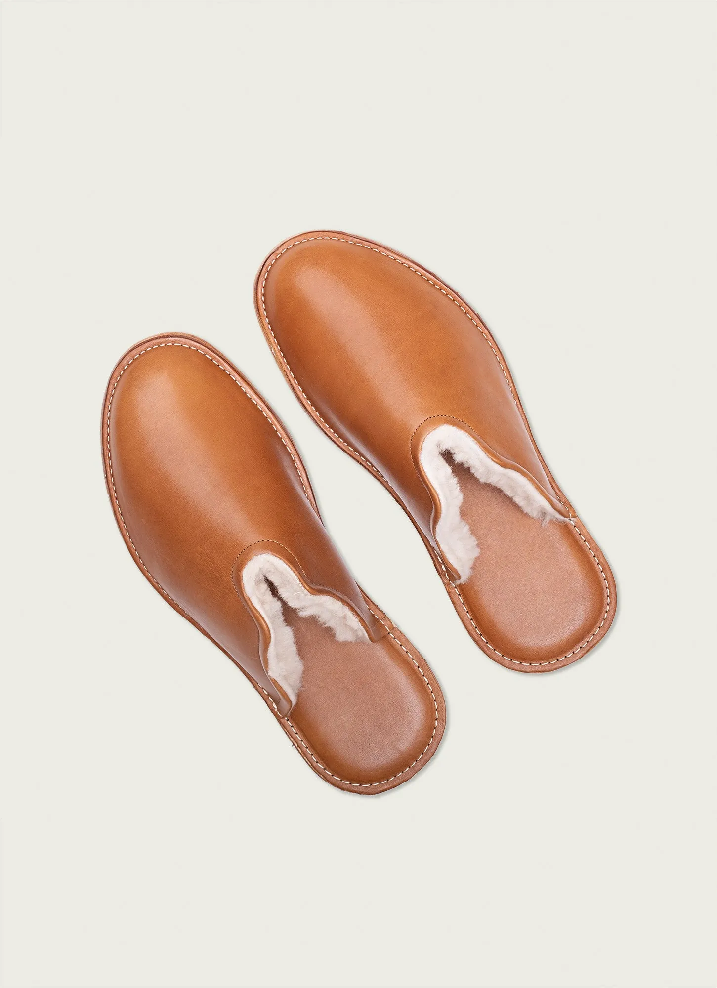 Mr. Grumpy Sheepskin Slippers