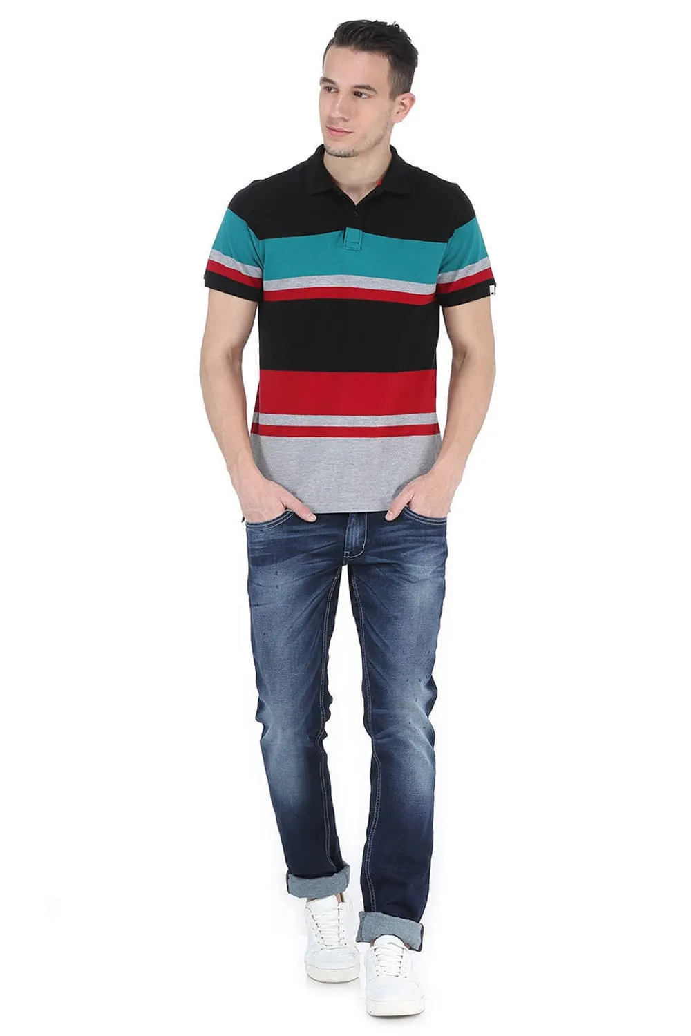 Muscle Fit Polo T Shirt