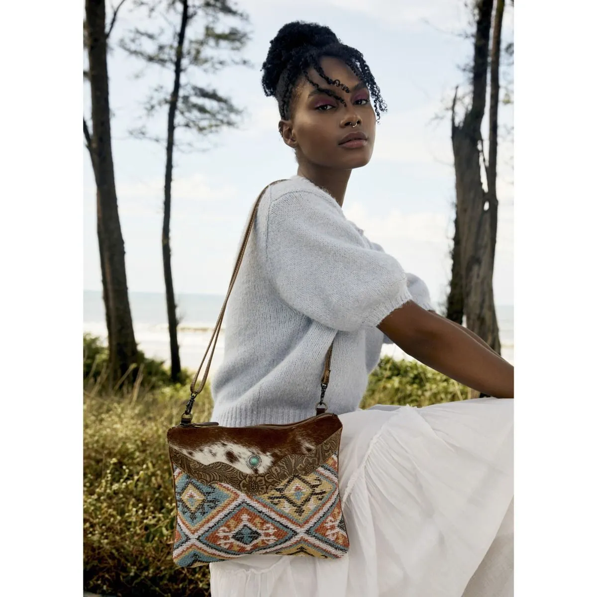 Myra Bag Peachy Crossbody Bag