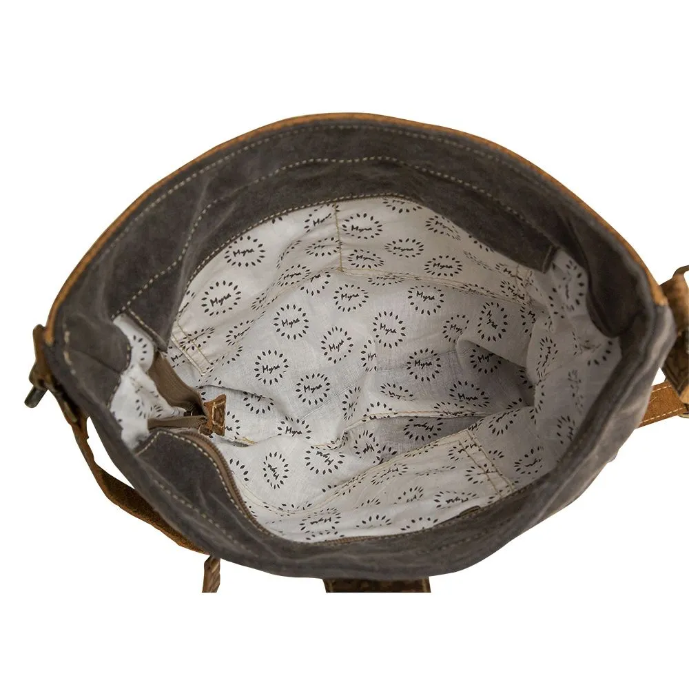 Myra Bag Roltod Canvas and Hairon Bag