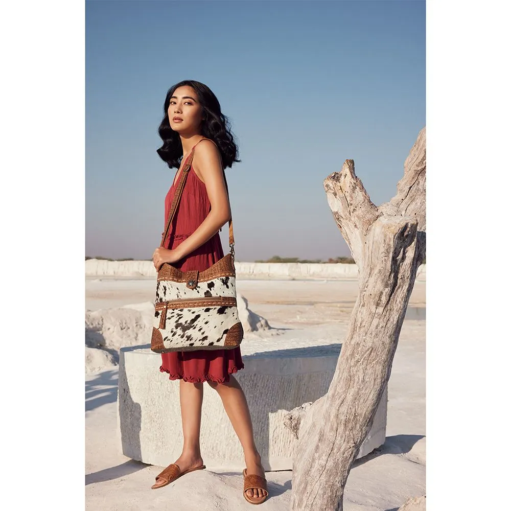 Myra Bag Roltod Canvas and Hairon Bag