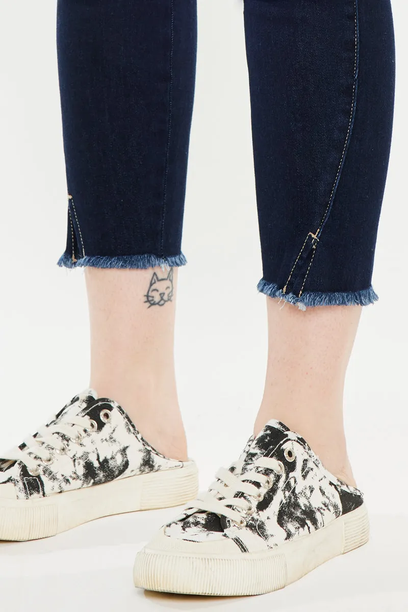 Naira Ultra High Rise Ankle Skinny Jeans (Plus Size)