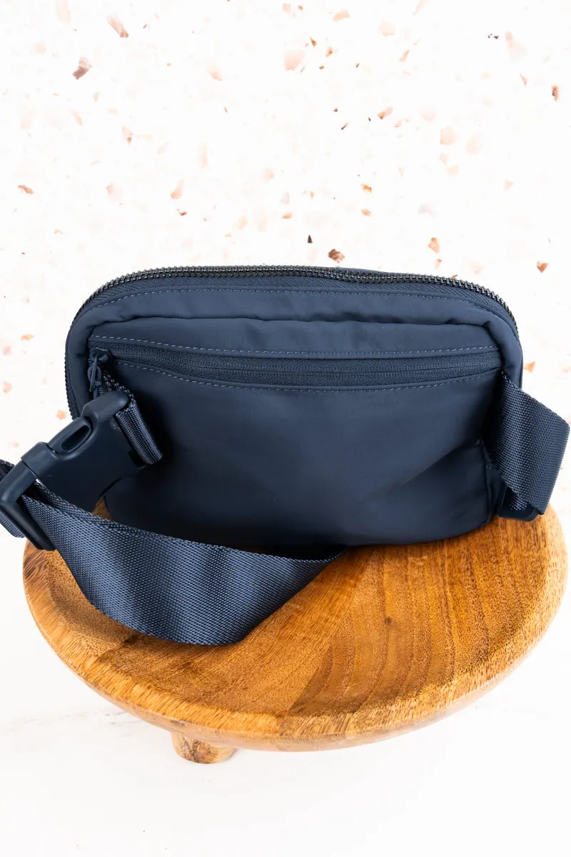 Navy Brooklyn Belt Bag