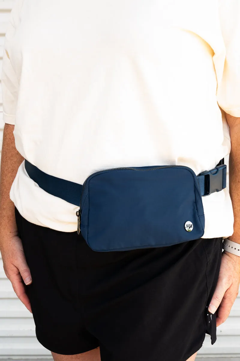 Navy Brooklyn Belt Bag