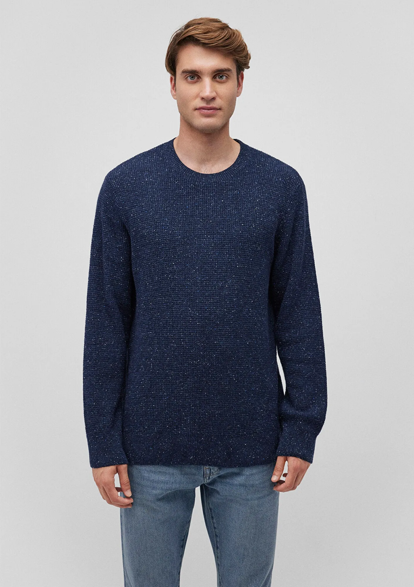 Navy Crewneck Sweater