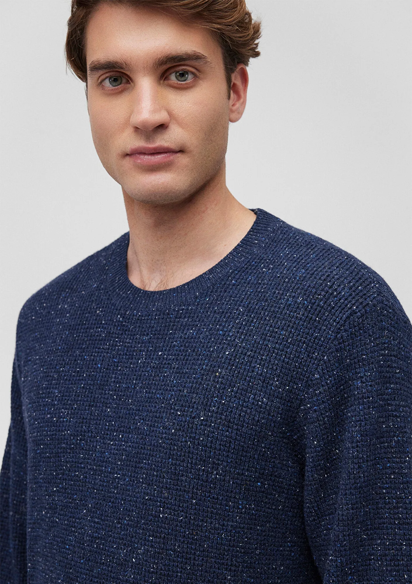 Navy Crewneck Sweater