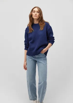Navy Crewneck Sweater