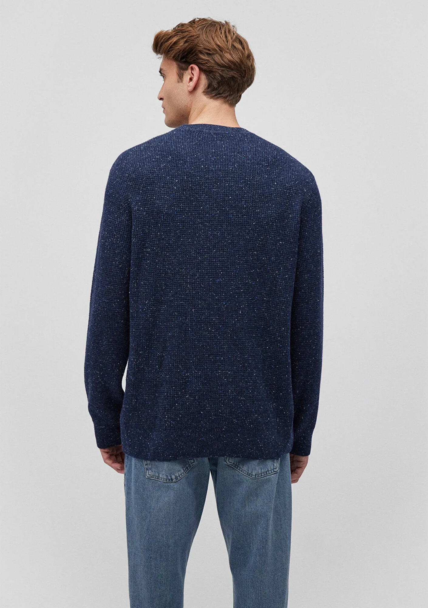 Navy Crewneck Sweater