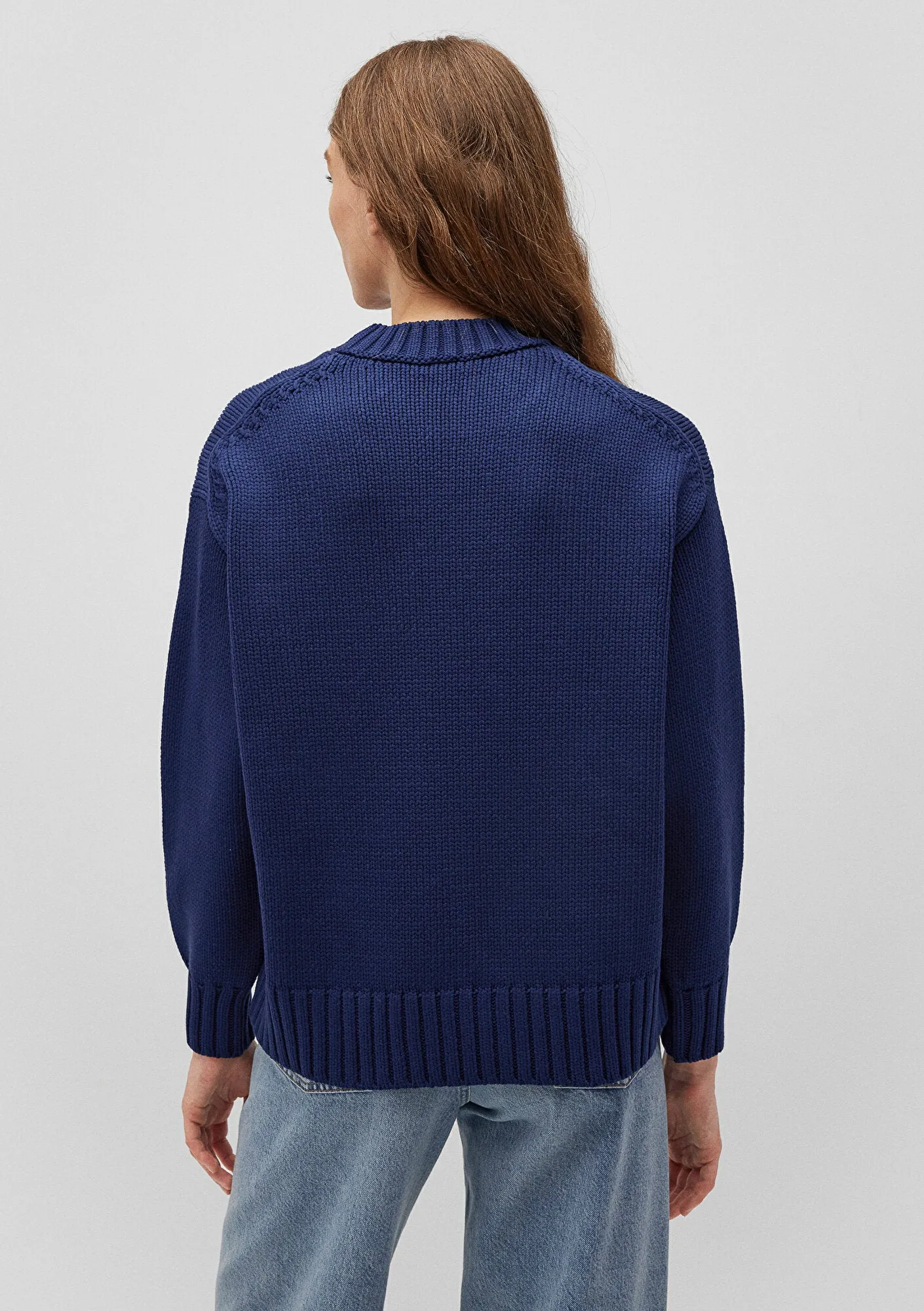 Navy Crewneck Sweater