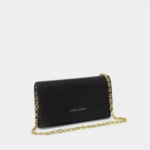 NEW SEASON - Katie Loxton -  Rubi Chain Crossbody Purse - Black