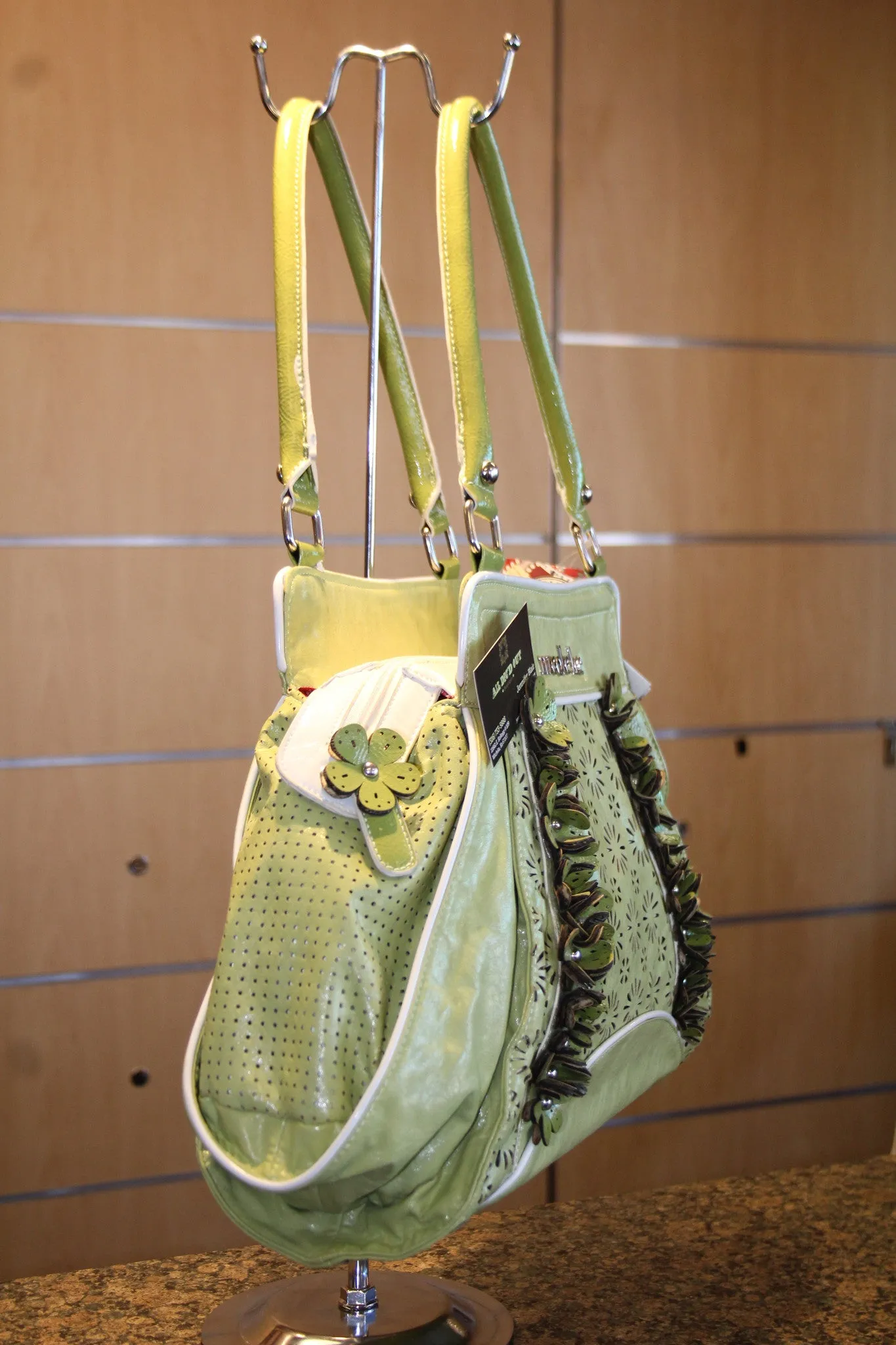 Nicole Lee USA | Floral Purse Green