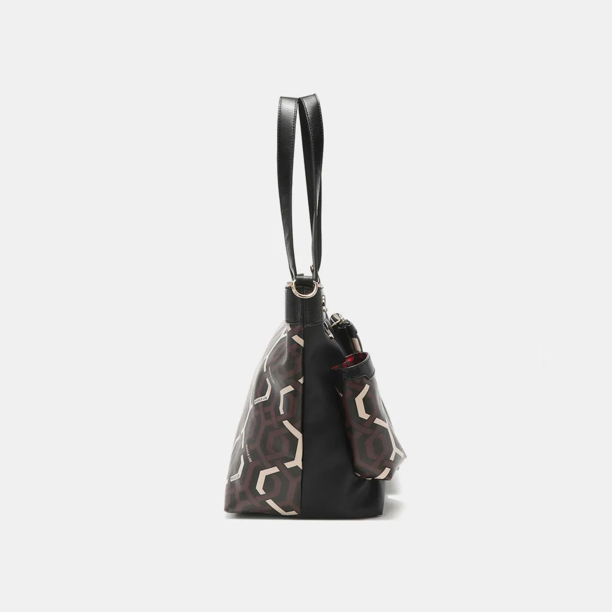Nicole Lee USA Geometric Pattern Handbag