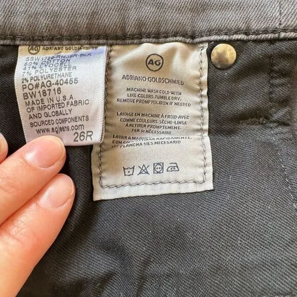 NWOT AG Mila High Rise Skinny 26